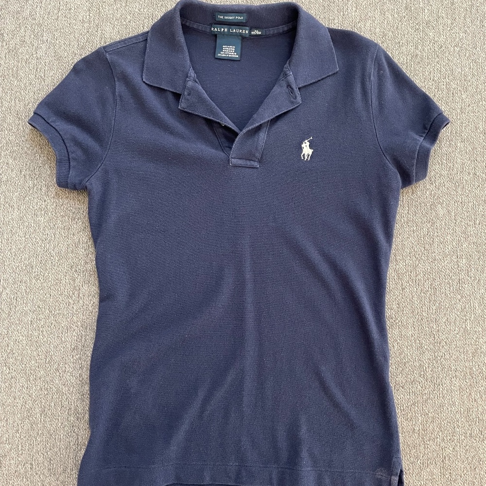 Ralph Lauren Navy Polo Tee